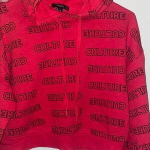 Red CULTURE Hoodie